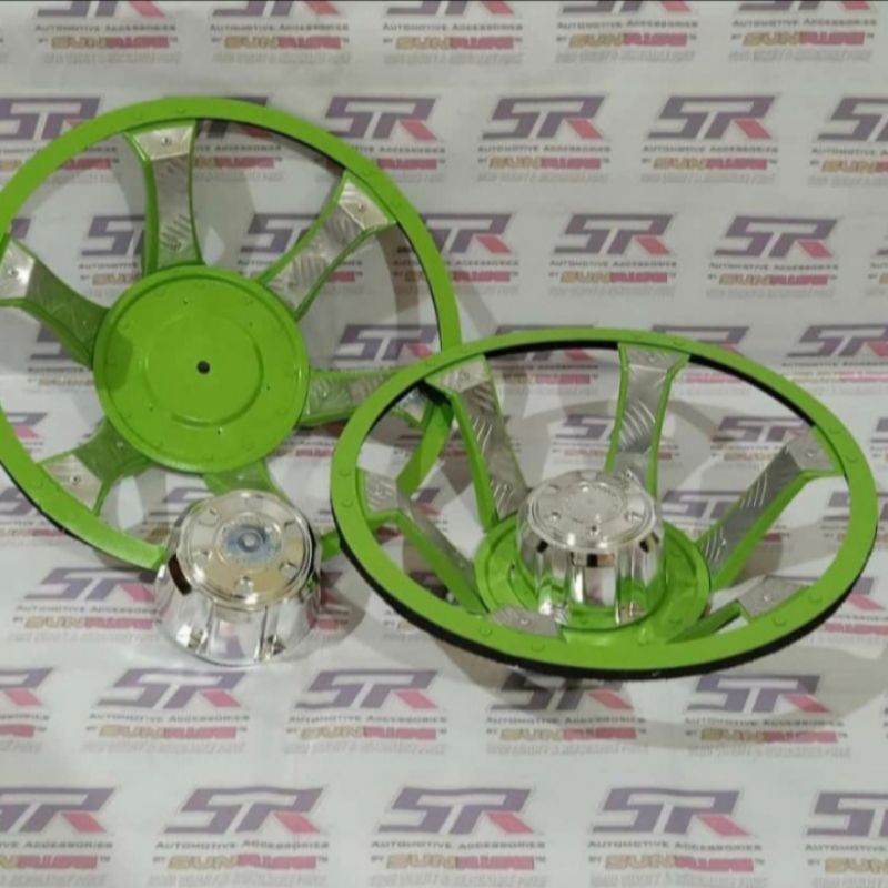 Weldop Truk Ring 16 Belakang Aja Spider HIJAU (2pcs)