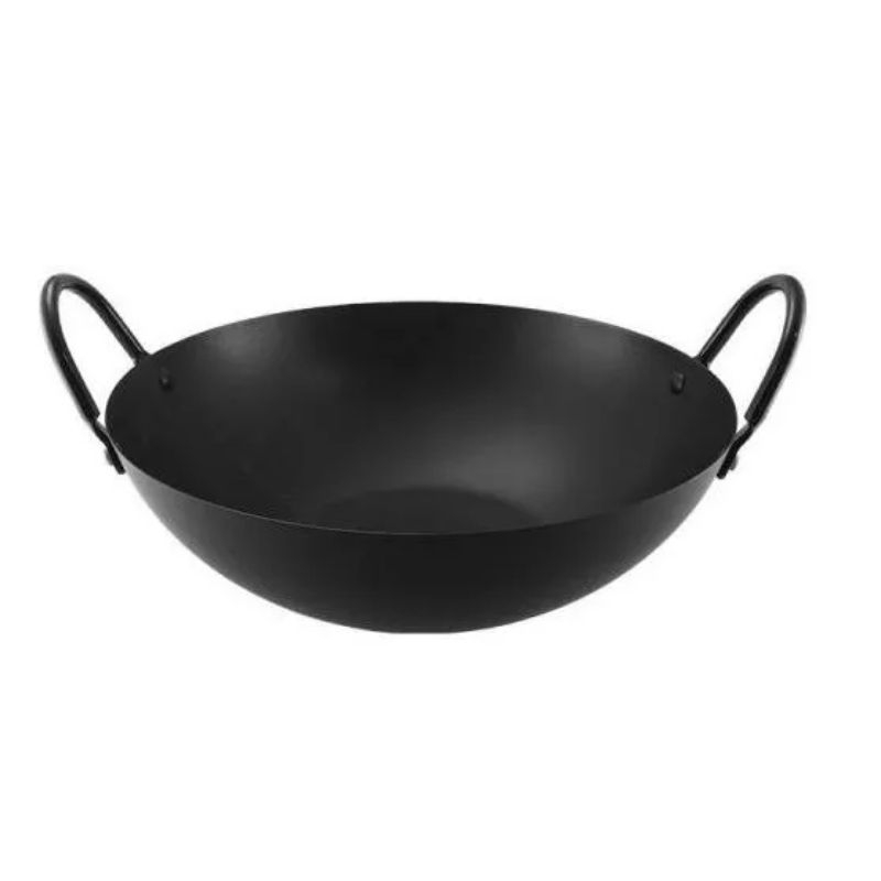 wajan anti lengket 33 cm wajan basic chows wok wajan maspion