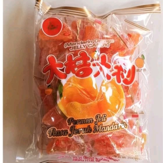 

Jelly Jeruk Mandarin Rasa Asam Manis Bungkus