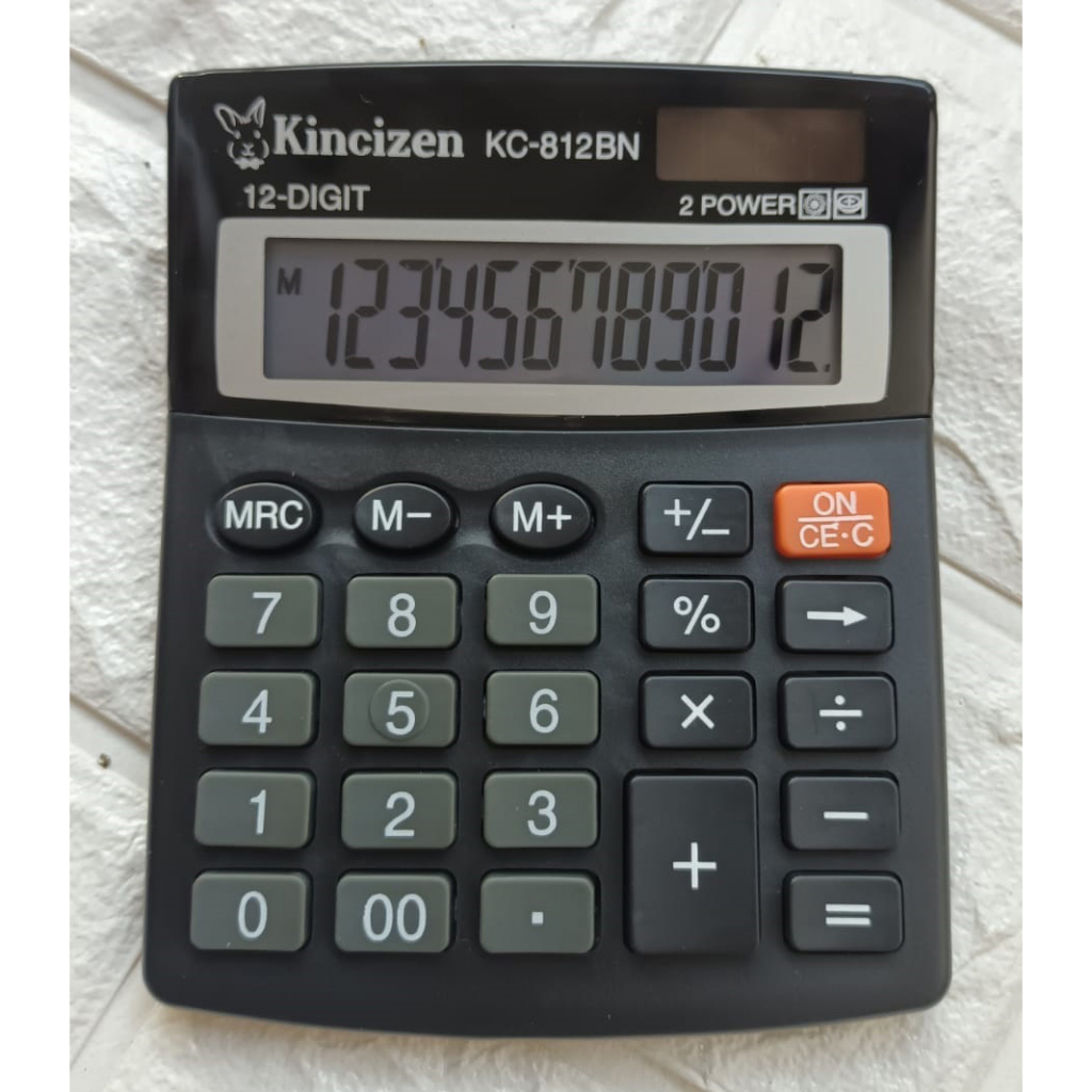 

KALKULATOR - CALCULATOR 812 BN - KALKULATOR 12 DIGIT - KALKULATOR MINI - KALKULATOR SAKU