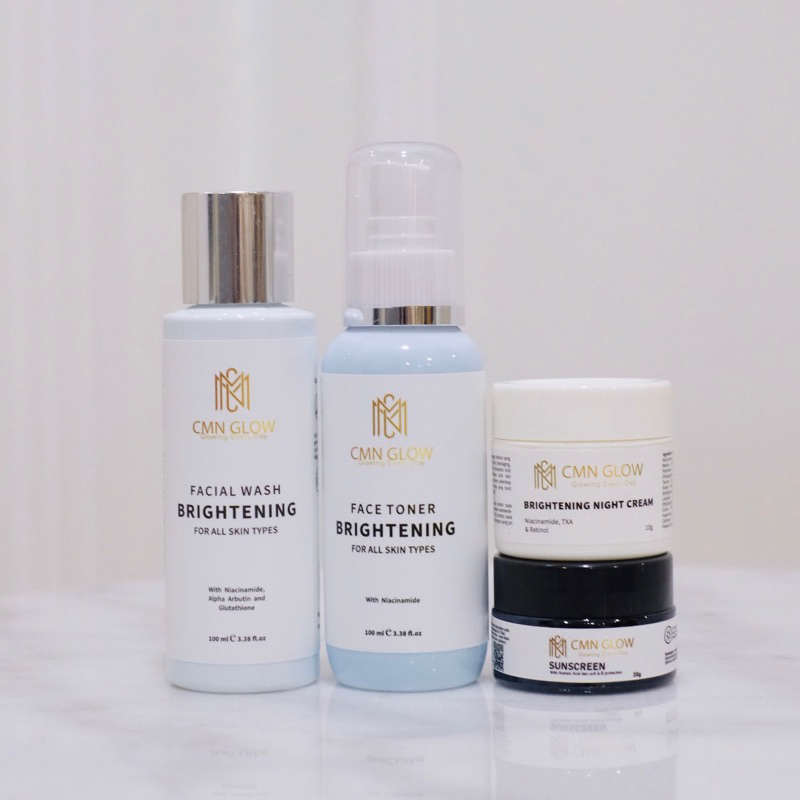 CMN GLOW Skincare - 4 in 1 Brightening Series