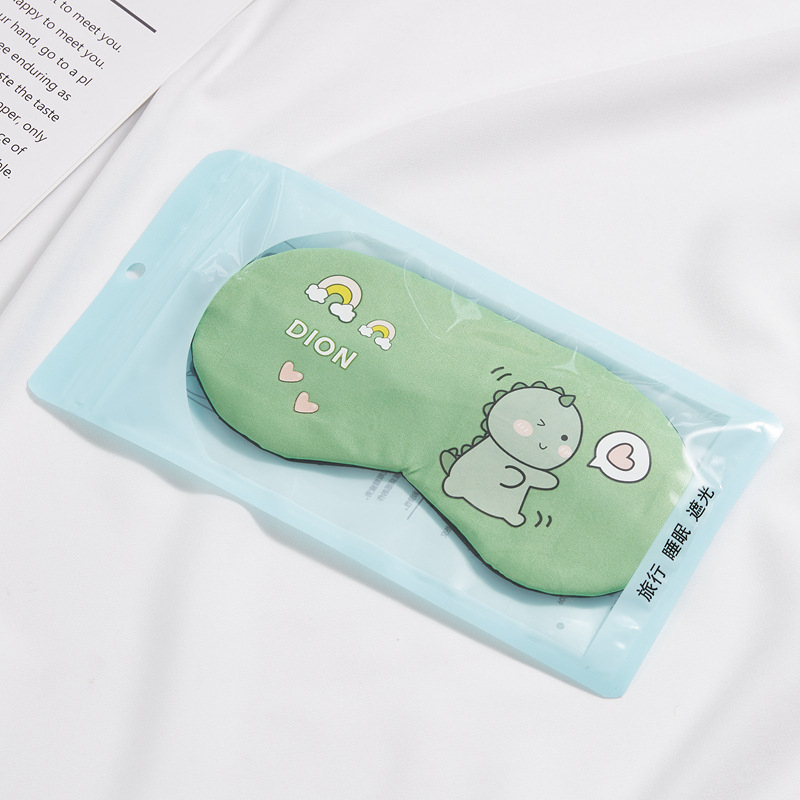 Penutup Mata tidur eye cover mask kacamata anak motif hewan binatang kartun Simple cartoon Untuk Tidur Gel Biru Dingin lucu masker mata sleeping mask