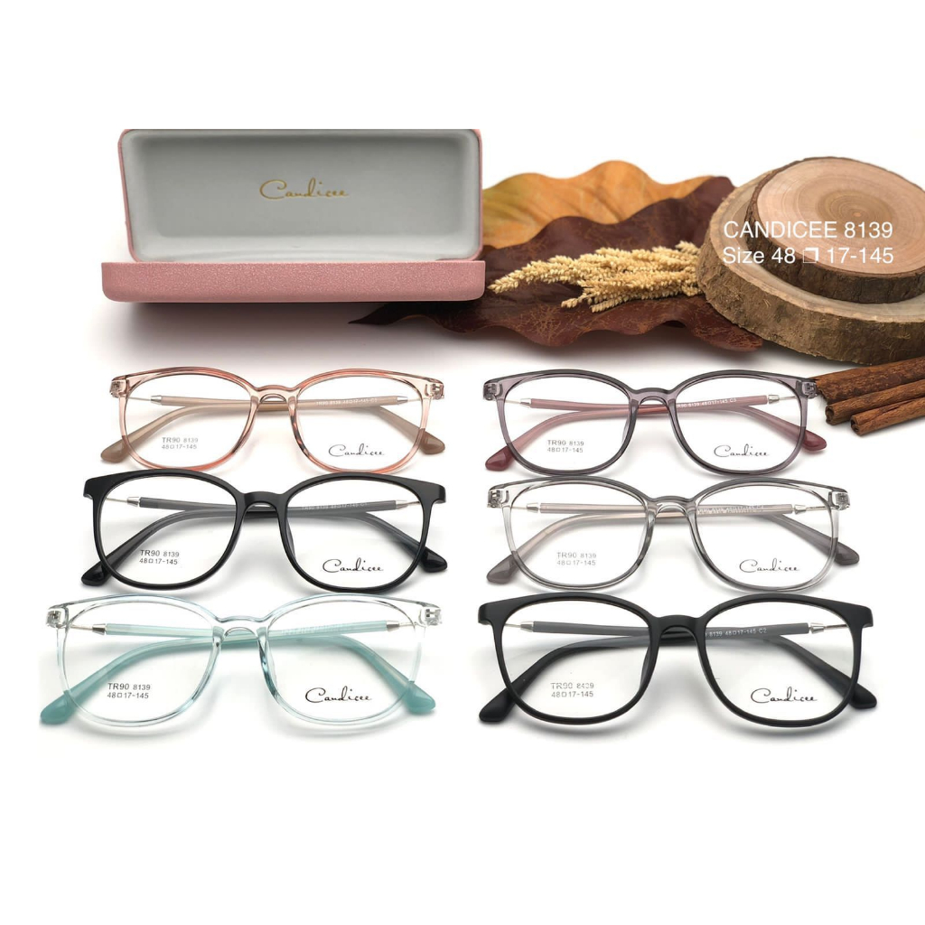 KACAMATA MINUS FRAME CANDIS 8139 FREE LENSA ANTI RADIASI | KACAMATA WANITA | KACA MATA KOTAK | KACAM
