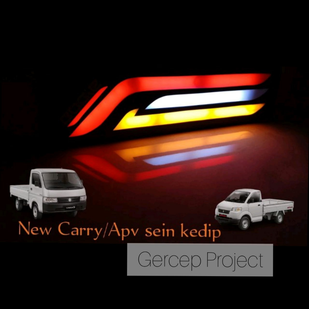 Lampu LED Variasi Mobil Pick Up Stoplamp Rem Sein kedip Suzuki New Carry 1.5 mega cargo
