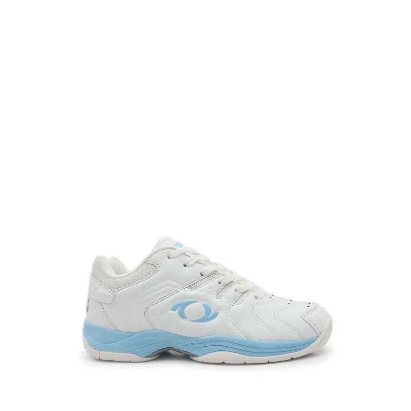 Astec Geri Women's Badminton Shoes- White/Blue
