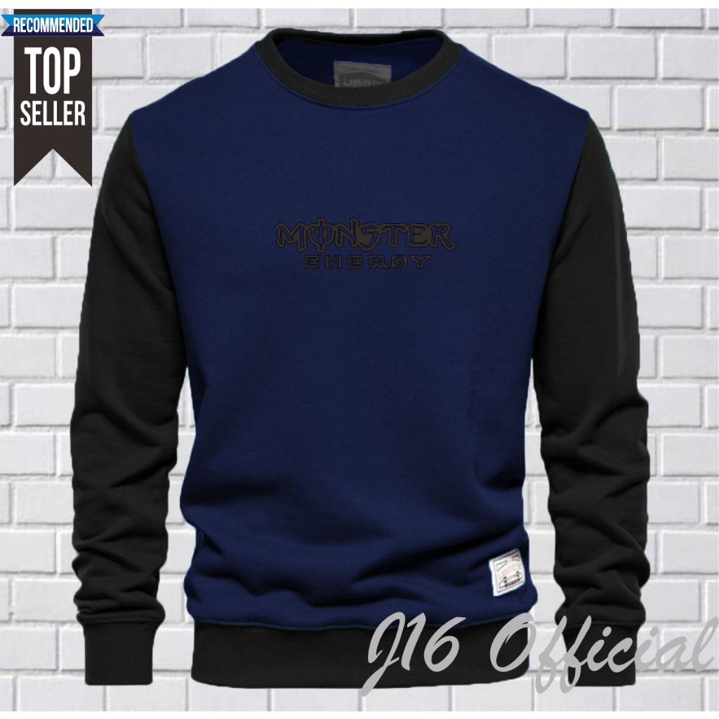 CREWNECK Jaket Distro Sweater Oblong Pria Wanita FLEECE TEBAL PREMIUM