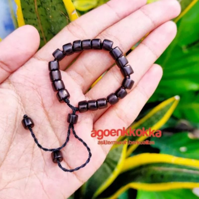 Grosir 10 pcs Gelang marjan anak ( balita ) hitam kokka kaukah