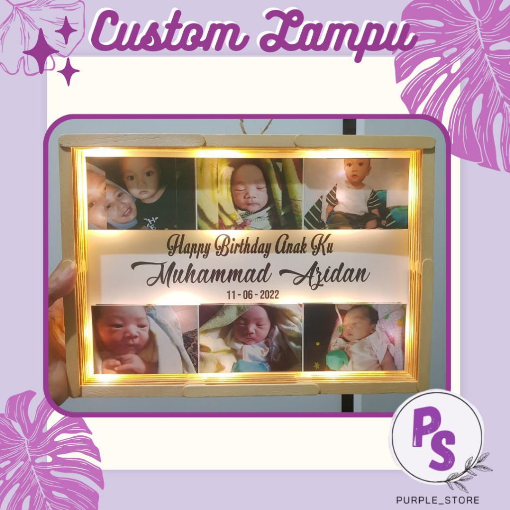 

Hadiah Ulang tahun anak, lahiran anak custom