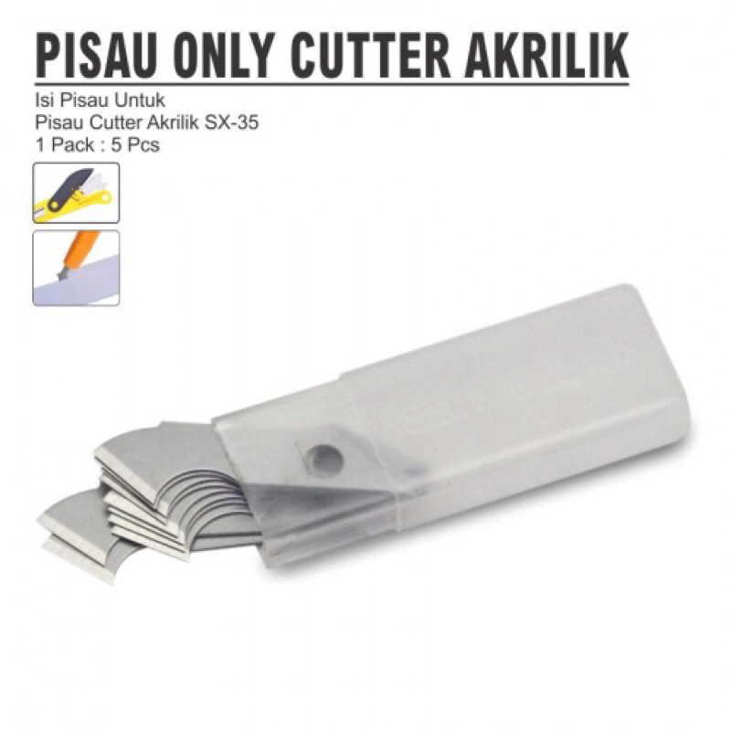 

Aldo Isi Pisau Cutter Acrylic