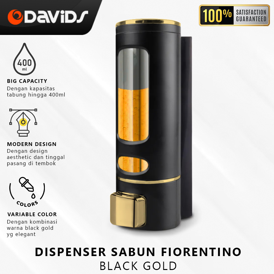 Dispenser Sabun Cair Tempat Kamar Mandi Wastafel Cuci Tangan BG-F50