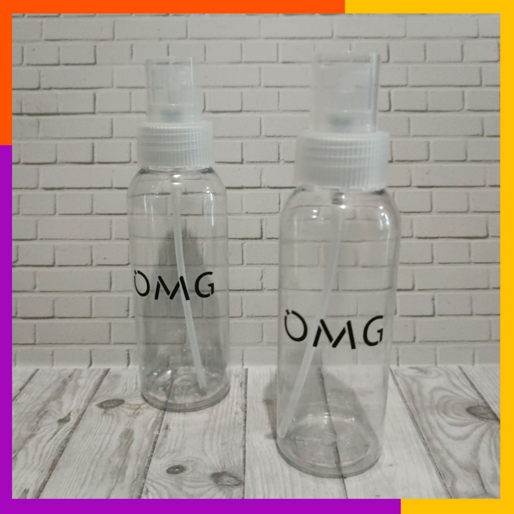 Botol Spray 100ML // OMG Botol Spray Transparant