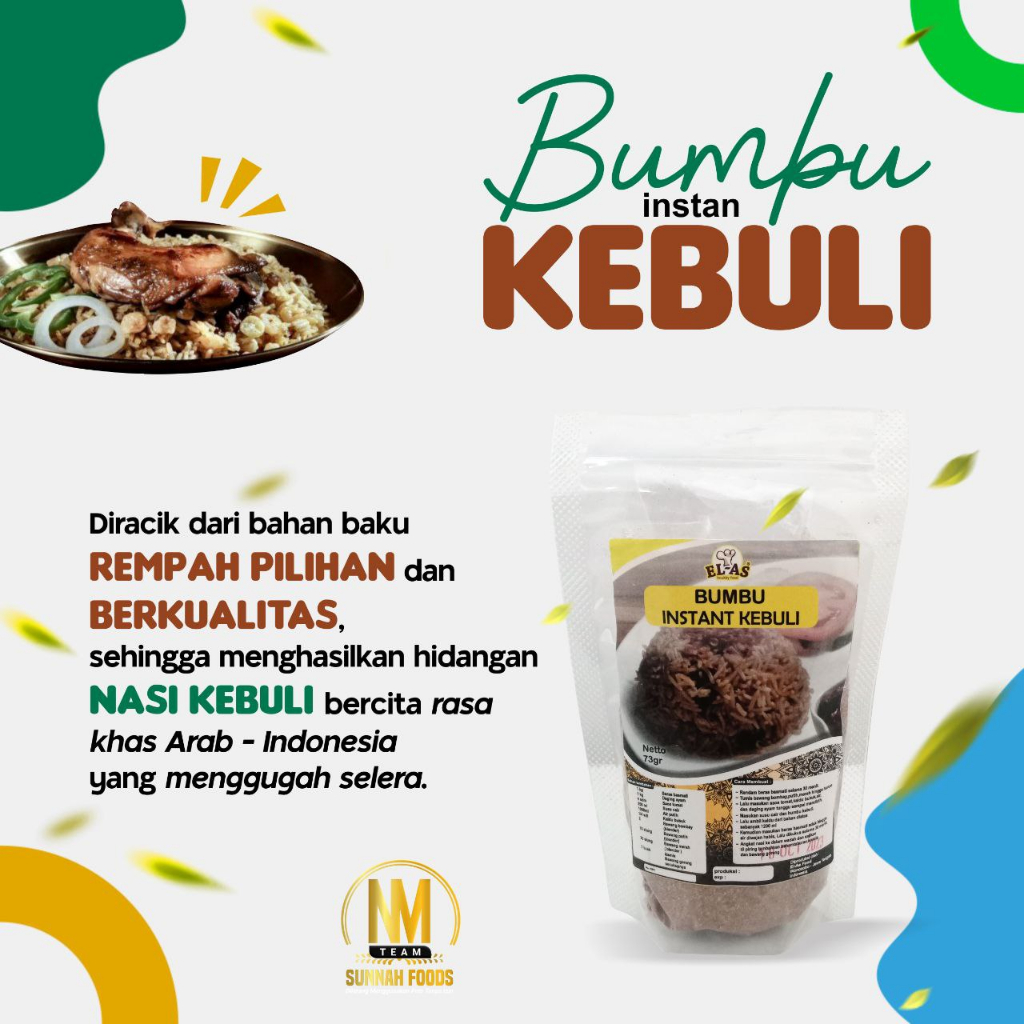 

Bumbu Instan Kebuli isi 73gr