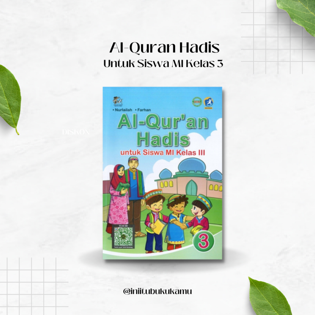 Buku Al-Quran Hadis Untuk Siswa MI Kelas 3