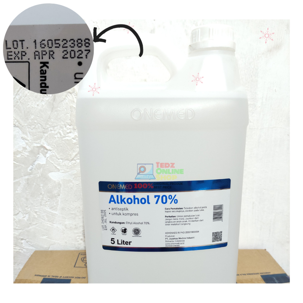 Onemed Alkohol 70% 5 Liter