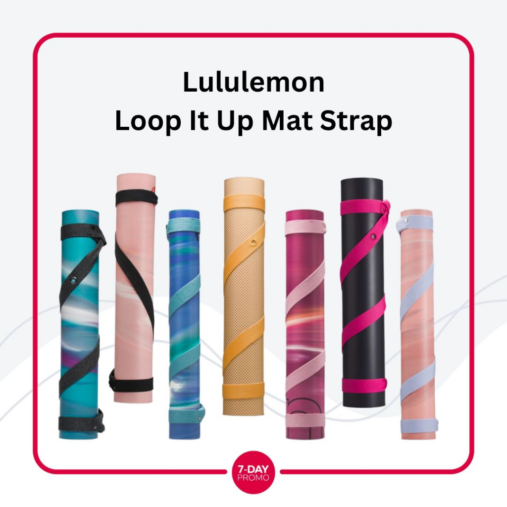 Lululemon Loop It Up Yoga Mat Strap