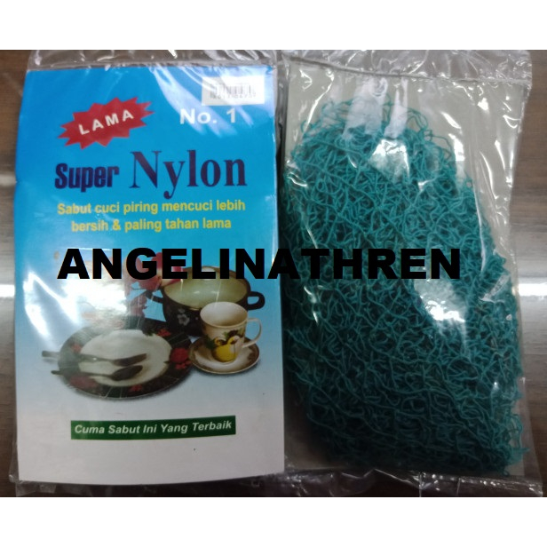 SIKAT CUCI PIRING NYLON - SABUT CUCI PIRING JALA NYLON - SABUT JARING NYLON PEMBERSIH DAPUR