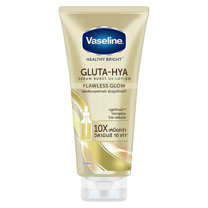 Vaseline Gluta Hya FLAWLESS GLOW &amp; OVERNIGHT RADIANCE REPAIR Hand Body Import