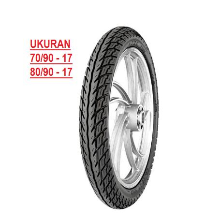 Ban Luar Motor IRC 70/90 - 80/90 -   ring 17 NR69 series TUBETYPE (BUKAN TUBLES) -   Setara 250 - 27