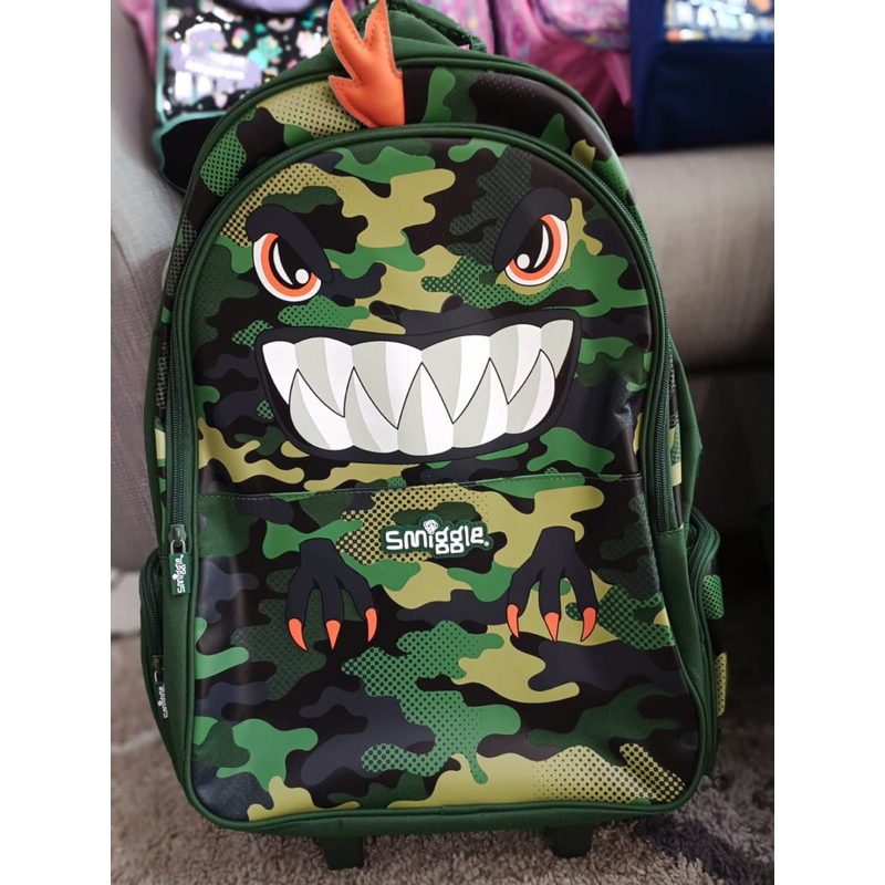 Smiggle Trolley - Green Dino