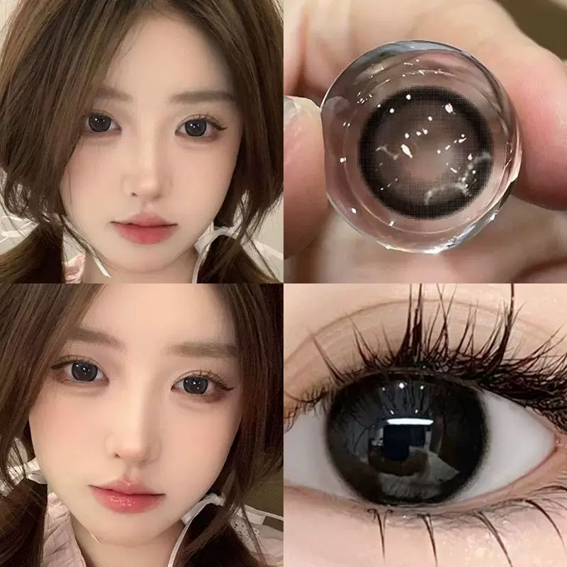 [✅COD] MYSTICEYES SOFTLENS OLIVIA SERIES HAZE14.2MM  BIG EYES