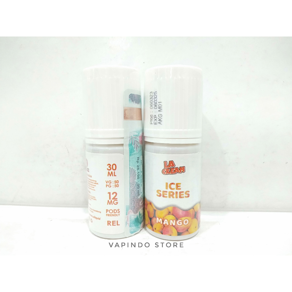 PODS FRIENDLY LA CREAM ICE MANGO SERIES 30ML SALTNIC 12MG BY LEVICA