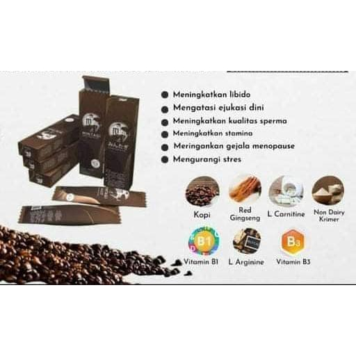 

MINTAGI MINUMAN SERBUK RASA KOPI GINSENG MERAH 1BOX ISI 2SACHET