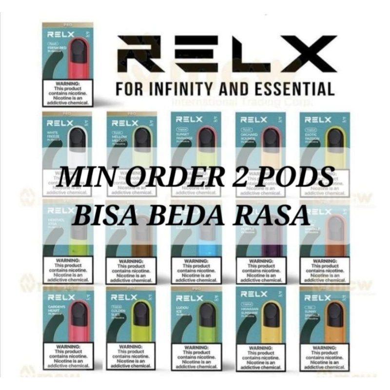 RELX PODS INFINITY- ESSENTIAL PER-PCS ORIGINAL