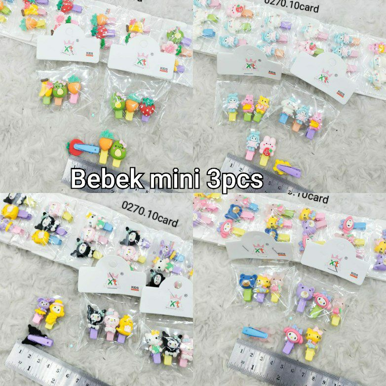 [ 1SET ] JEPITAN RAMBUT ANAK LUCU IMPORT