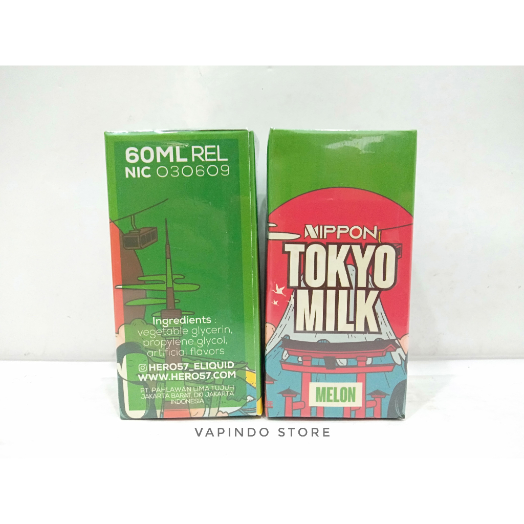 NIPPON TOKYO MILK MELON 60ML BY HERO57 X PAN