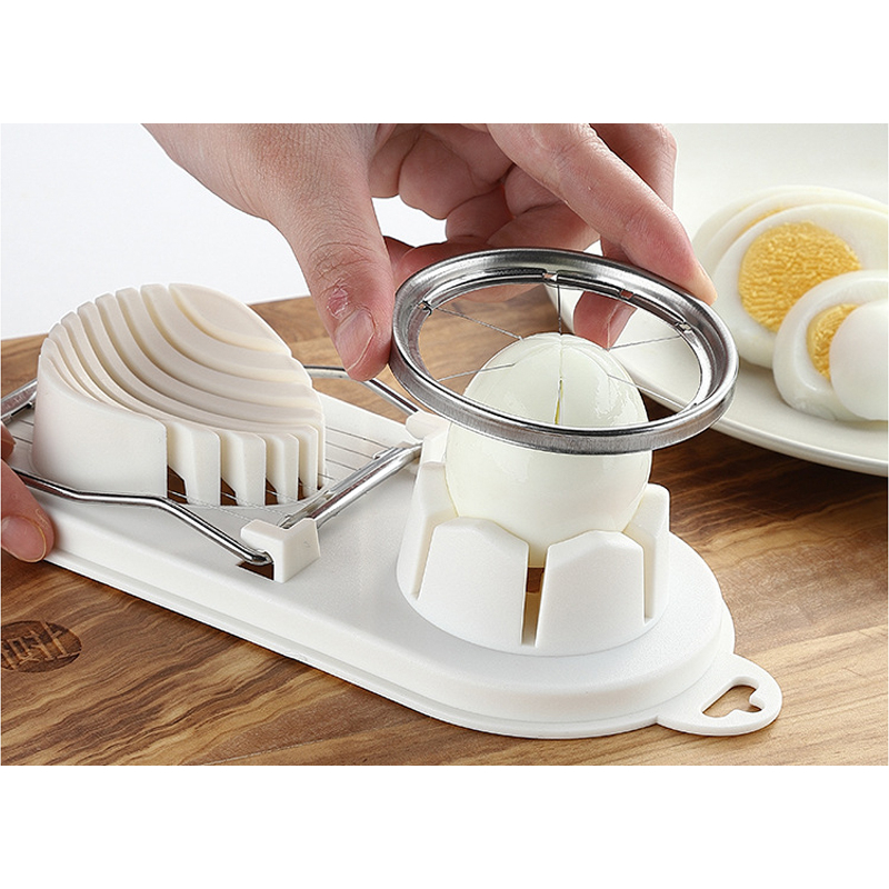 T&amp;Y Egg Slicer Cutter dengan 2in1 Pengiris Telur Alat Pemotong Telur 2 in 1 Pemotong Buah Mudah Praktis Multifungsi Murah