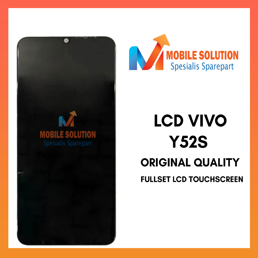 Grosir LCD Vivo Y52s ORIGINAL 100%  Fullset Touchscreen Garansi 1 Bulan + Packing / Bubbel