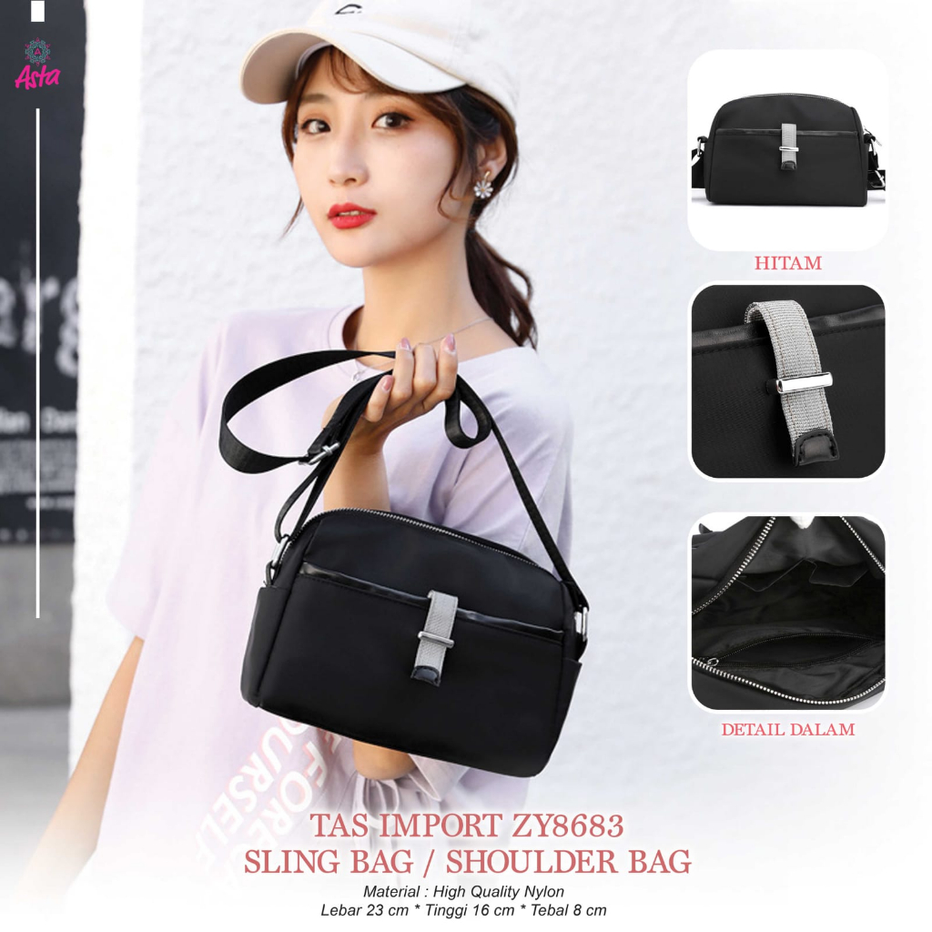 Sling Bag Women Tas Selempang Wanita Model Terbaru Kode ZY8683