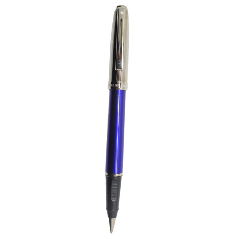 

Sheaffer® Prelude Blue Sapphire Lacquer Barrel Chased Palladium Plate Featuring Chrome Plate Trim Rollerball
