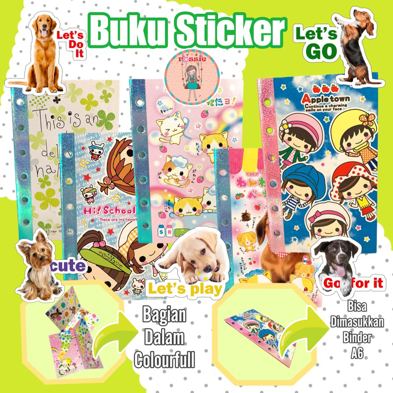 

Buku Stiker Polos Album Stiker Untuk Tempel Stiker Spatula journaling jurnal scrapbook stiker book kado unik mainan anak kreativitas lucu imut/Buku Stiker Anak tebal murah/Album Stiker/Buku Koleksi Stiker/ Buku Sticker Anak/Mainan Edukasi Anak