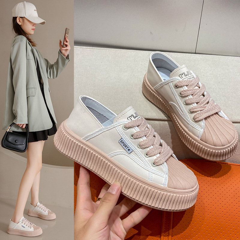 COD POS 629 Sneakers Slip On Polos Wanita Musim Panas Sepatu Model Korea