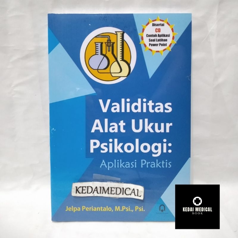 (ORIGINAL) BUKU VALIDITAS ALAT UKUR PSIKOLOGI APLIKASI PRAKTIS + CD JELPA PERIANTALO.