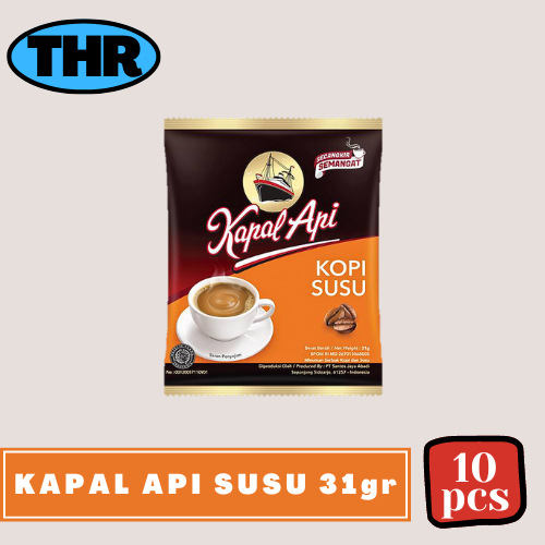 

Kapal Api Susu 31gr 1 Renceng isi 10pcs