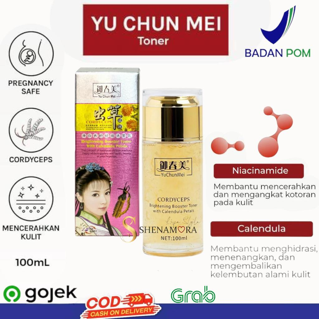 Yu Chun Mei Cordyceps Brightening Toner With Calendula Petals 100ml