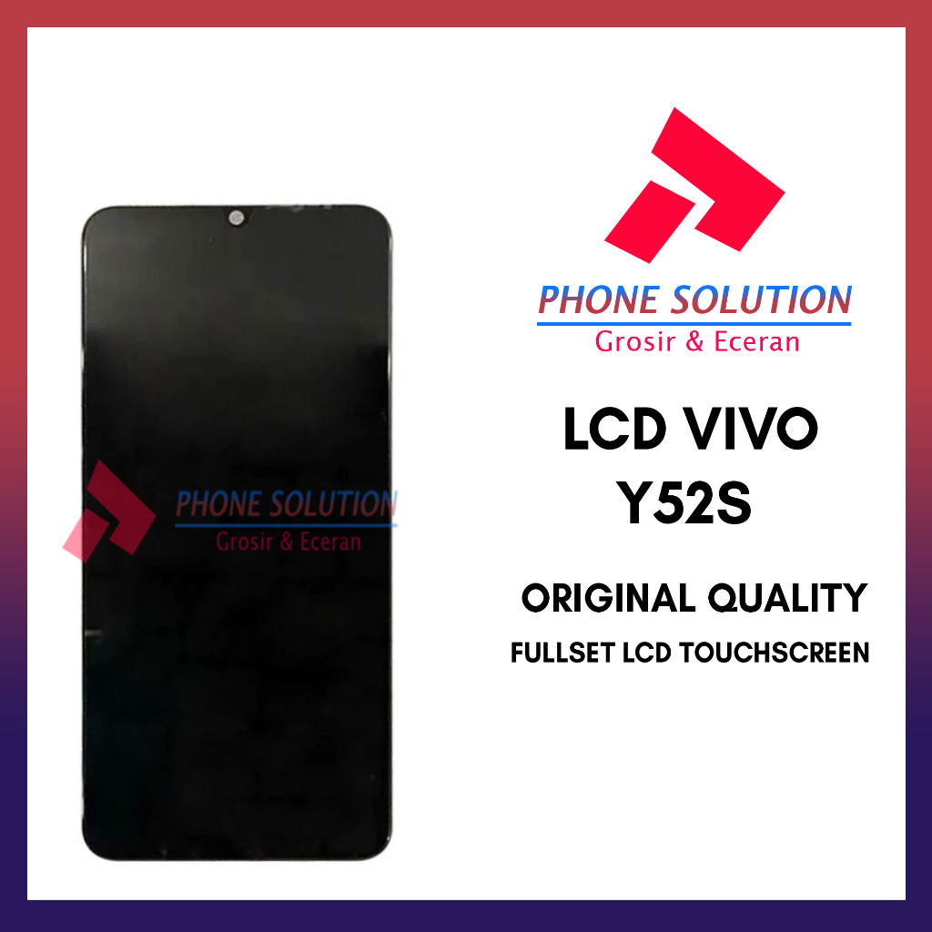 LCD Vivo Y52s Fullset Touchscreen // Supplier LCD Garansi 1 Bulan