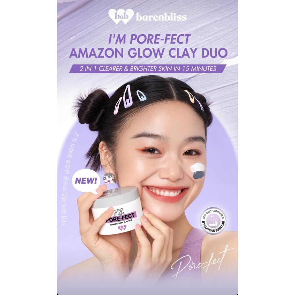 BnB I'm Pore Fect Amazon Glow Clay Duo