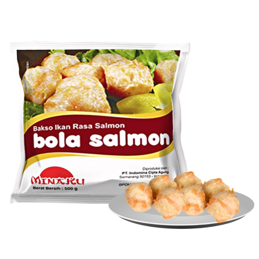 

FROZEN FOOD MINAKU BOLA SALMON 500GRAM - DISASS JOGJA