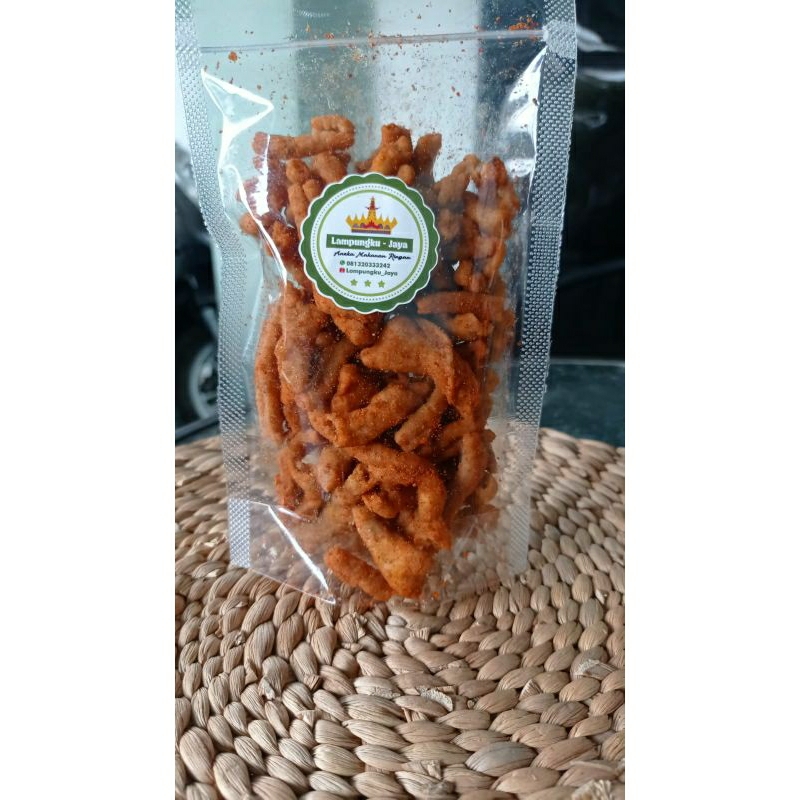 

KripSus keripik usus pedas, original renyah gurih 50gr free bubble wrap