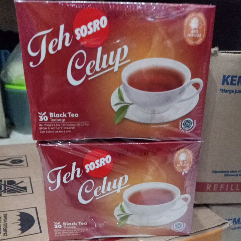 

TEH CELUP SOSRO 30teabags