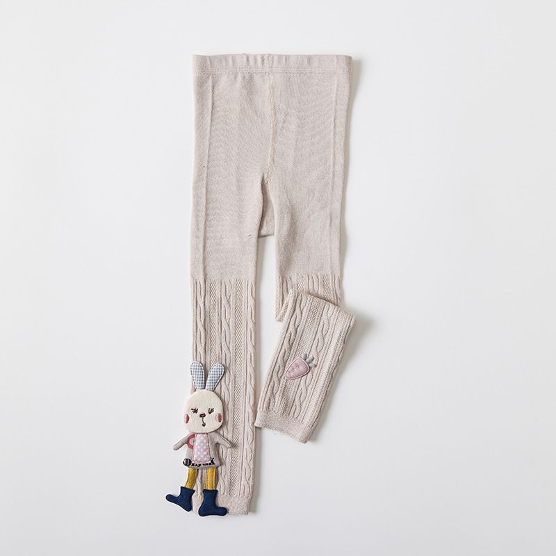 BABY K2 - legging polos buka kaki motif bunny kode 00341