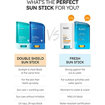 AHC Natural Perfection Double Shield Sun Stick SPF 50+ PA++++