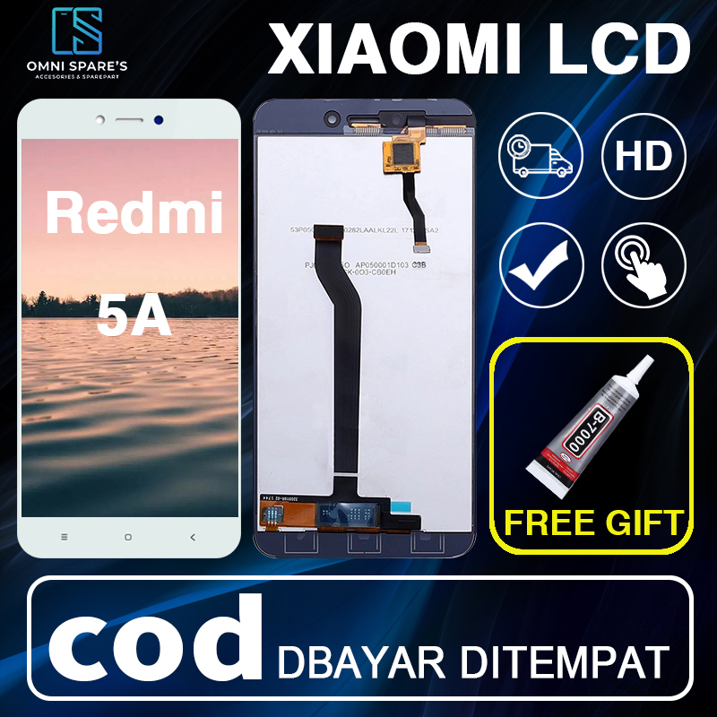 LCD XIAOMI REDMI 5 A - LCD TOUCHSCREEN DIGITIZER COMPLETE ORIGINAL