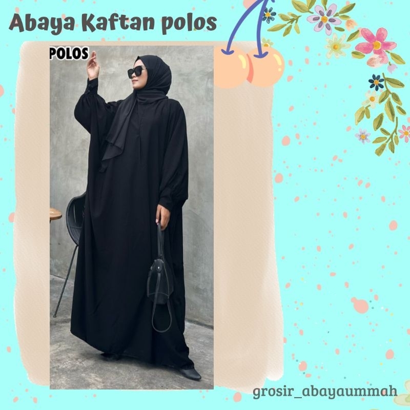 Kaftan terbaru abaya trendy KAFTAN JUMBO POLOS abaya saudy