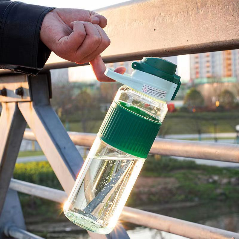 Botol Minum Bening Botol Tenteng Tranparant Olahraga HX 592 Kapasitas 800ml BPA free