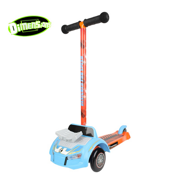 Dimensions 3D Premium 3 Wheel Kids Scooter - Skuter Scooter Kado Anak Kids Toddler Balita Mainan Roda Scoot