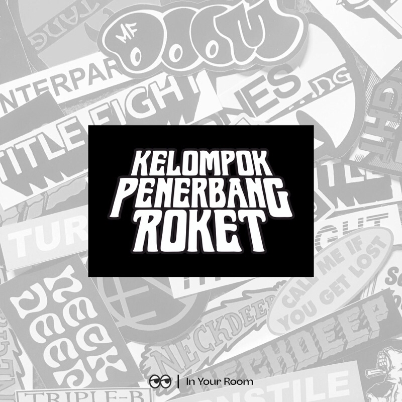 

STICKER BAND KELOMPOK PENERBANG ROKET | BAHAN GRAFTAC